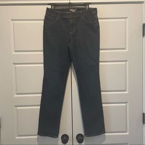 Chico’s medium Wash Straight Leg Jeans